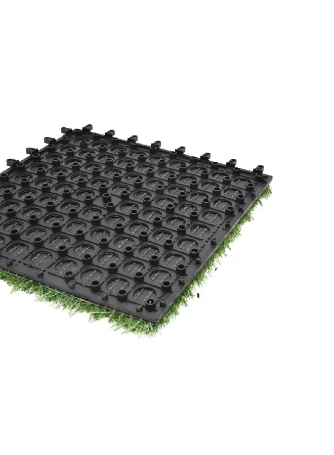 سيرين عشب صناعي متين ويبدو واقعيًا، خالٍ من الصيانة، باللون الأخضر وبارتفاع 20 ملم METIS-20-PAD - Image 3